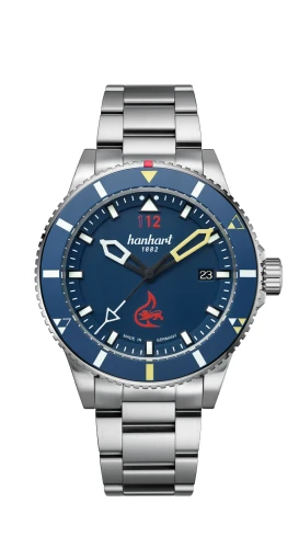 Hanhart - THERMOSPHERE, 42 mm, stalowa bransoleta