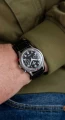 Hanhart - 417 ES Heritage Flyback, 42mm, stalowa bransoleta - zdjęcie 8
