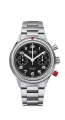 Hanhart - 417 ES 1954 Heritage Flyback, 39mm, stalowa bransoleta - zdjęcie 1