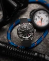 Hanhart - AQUASPHERE Matte Black, 42 mm, guma - zdjęcie 6