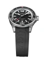 Hanhart - AQUASPHERE Matte Black, 42 mm, guma - zdjęcie 2