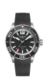 Hanhart - AQUASPHERE Matte Black, 42 mm, guma - zdjęcie 1