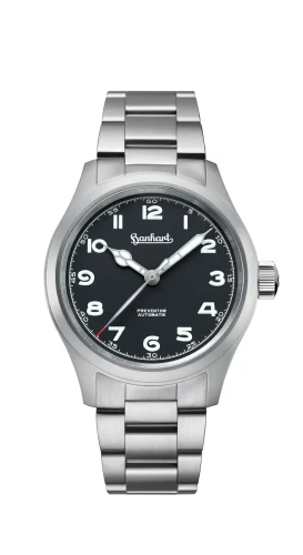 Hanhart PIONEER Preventor HD12™ - Black 39 mm Bracelet