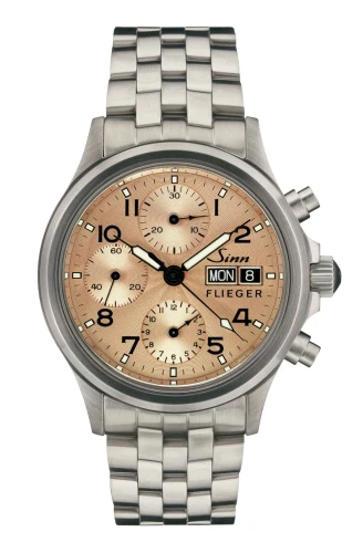 Sinn 356 Sa PILOT II | 356.072 on Fine Link Bracelet