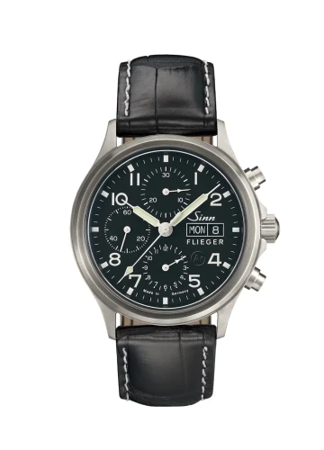 Sinn 358 Sa PILOT | 358.060 on Leather Strap