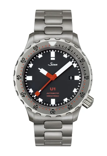 Sinn U1 | 1010.010 on Micro-Adjust Bracelet