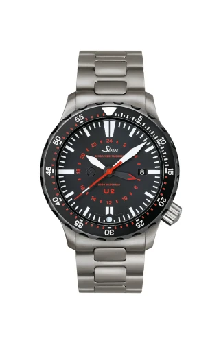 Sinn U2 SDR (EZM 5) TEGIMENT | 1020.050 on H-Link Bracelet