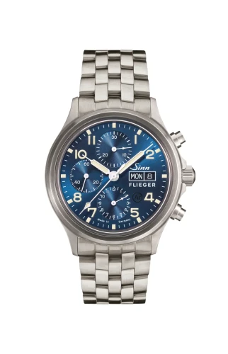 Sinn 358 Sa PILOT B E | 358.064 on Fine Link Bracelet