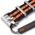 Subdelta - pasek seatbelt NATO pomarańczowy Bond 22 mm - zdjęcie 2